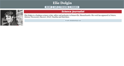 Desktop Screenshot of eliedolgin.com